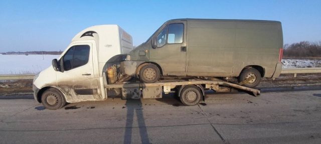 Эвакуатор для грузового автобуса