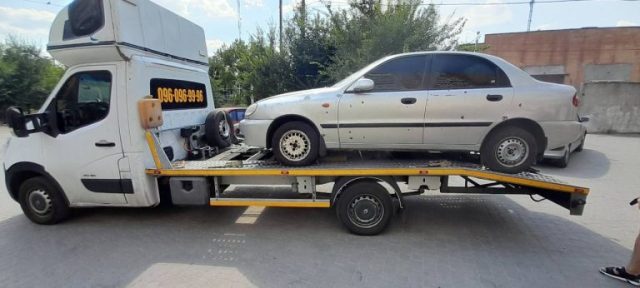 Эвакуатор для битого авто