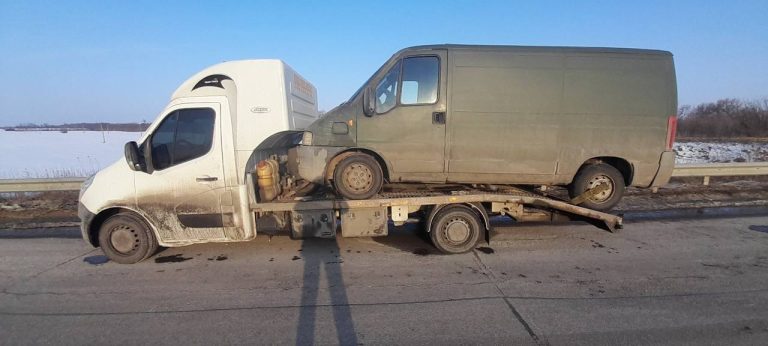 Эвакуатор для грузового автобуса