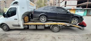эвакуатор харьков - погрузка автомобиля